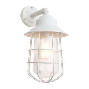 Cougar Lighting Lincoln 1lt Exterior Wall Light White
