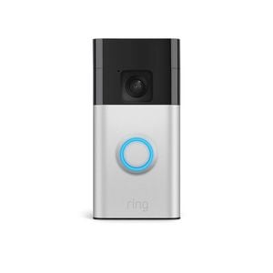 Ring Satin Nickel Battery Video Doorbell