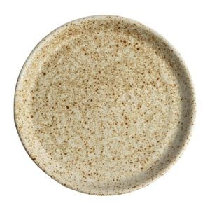 Olympia Canvas Small Rim Round Plate Wheat 180mm 6 Pack