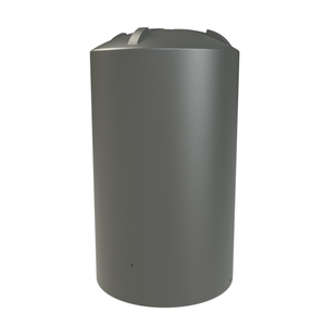 Melro Tanks 2500L Poly Round Water Tank - Slate Grey