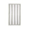 Bambury Ultra soft Classic Stripe Beach Towel Pebble Cotton Home decor