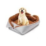 SOGA Silver Dual-Purpose Cushion Nest