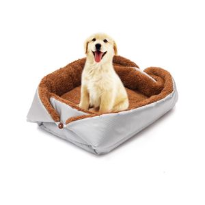 SOGA Pet Car Cushion Silver Dual-Purpose Nest