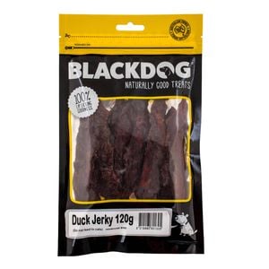 Blackdog Duck Jerky Natural Dog Chew Treats 120g