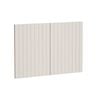 Kaboodle 900mm Cremasala V-Groove Rangehood Doors - 2 Pack