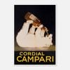 Stunning Campari Polar Bear Vintage Poster by Leonetto Cappiello - Art Deco, Poster Only, A1 60 x 84cm (23 x 33inch)