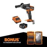 AEG 18V Brushless Hammer Drill Kit A18PDB51