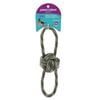 Paws & Claws Military 22cm Knotted Double Tugger Toy Assorted