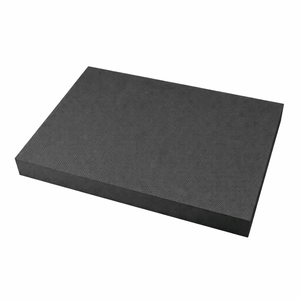 FITNESS MASTER TPE Foam Balance Pad Yoga Exercise Mat Non-slip Fitness 50cm BK
