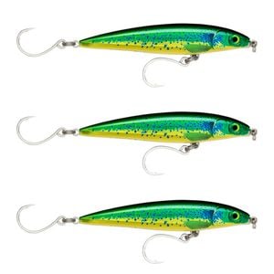 3x Rapala 14cm Saltwater X Rap Long Cast Shallow Minnow Fish Lures - Dorado