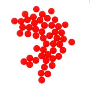 Swimerz 6mm Beads Red, 50 Pack
