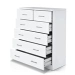 Artiss 6 Chest of Drawers Storage Cabinet White