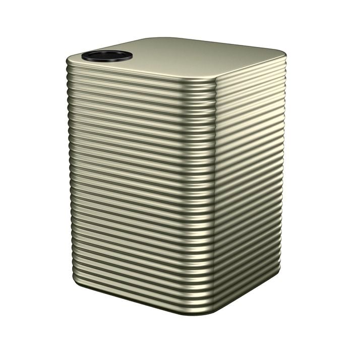 Kingspan 3000L Square Steel Water Tank - Pale Eucalypt 1300mm x 2020mm x 1300mm