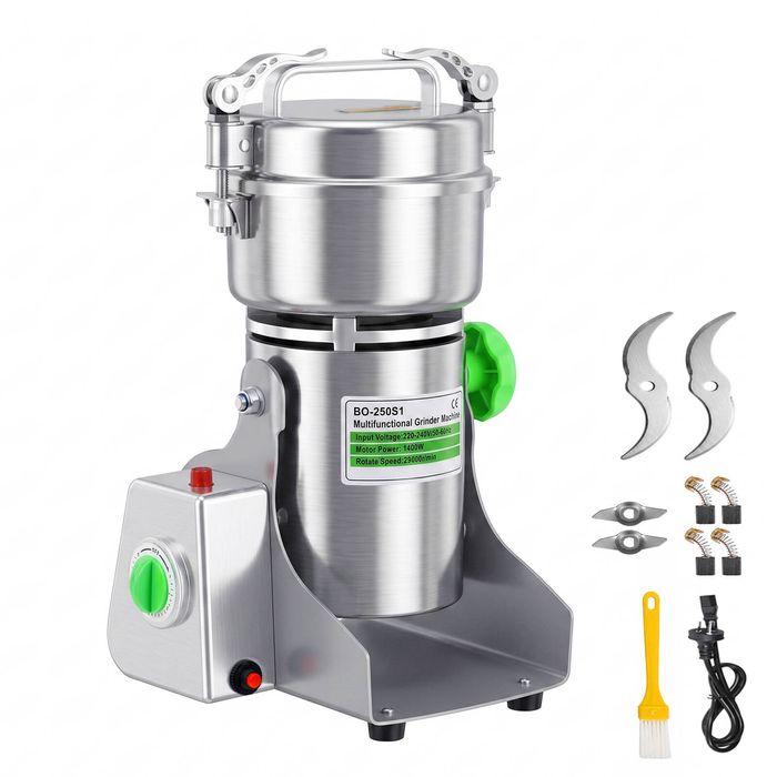 YOPOWER 800g Grain Mill  & Spice Grinder 1680W