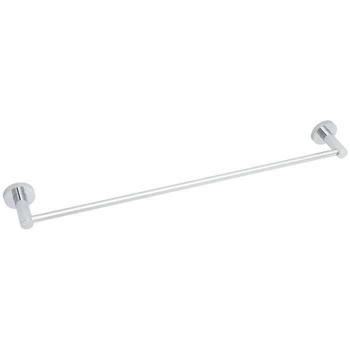 Azzurra Bathroom Furniture 600mm 18 Series Chrome Single Towel Rail ...