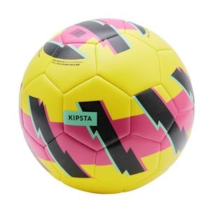 Decathlon - Football Light Learning Ball Size 5 - Yellow/Pink - 5