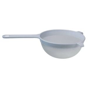 Cuisena 20cm Nylon Mesh Strainer w/ Long Handle - White
