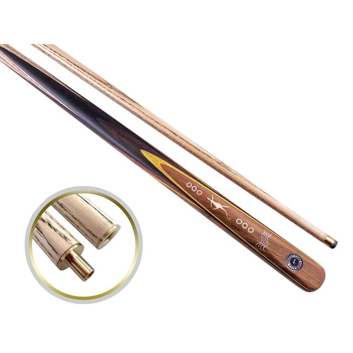 Desert Cue The Kakadu - 2 Pieces with rod Ebony butt with 4 light jarrah splice