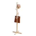 Splendid Living Wooden Modern Simple Solid Wood Coat Rack – Contemporary Clothes Stand for Entryway, Bedroom, Living Room