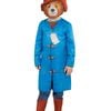Paddington Bear Kids Halloween Costume – Official Licensed Blue Tunic with Mask and Red Hat, Blue Colour, TODDLER