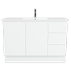 New England Joinery 1200mm Satin White King Vanity