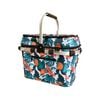 Sachi Fabric 4 Person Insulated Picnic Basket Exotic Jungle