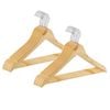 Practa Timber Clothes Hangers - 12 Pack