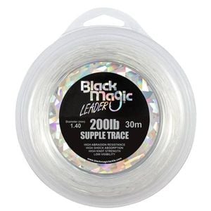 Black Magic Supple Trace Monofilament Leader 200lb