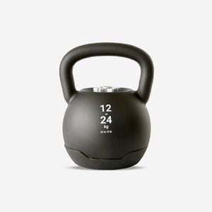 Decathlon - Adjustable Cross Training & Weight Training 12-24 Kg Kettlebell - One Size