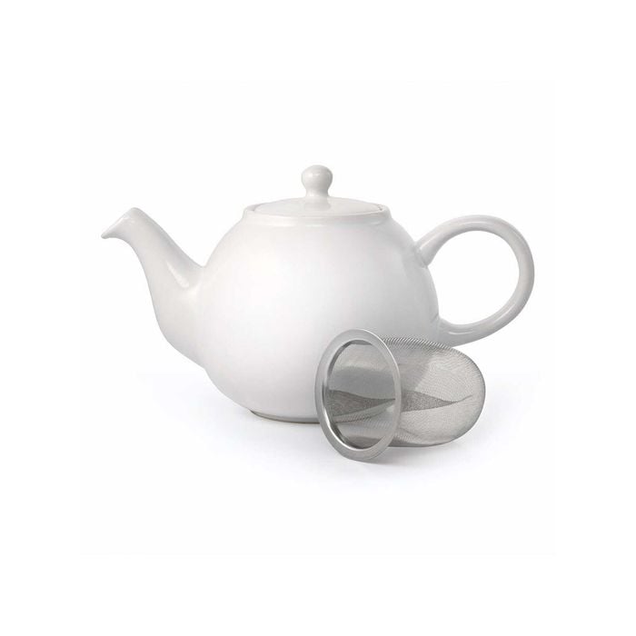 Grace Teapot 1L 13.0X12.6cm White Ambrosia