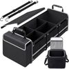 FOHOA Foldable Trunk Organizer 3-Compartment