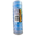 BOSTON 12mm x 8m Blue PTFE Plumbers Thread Seal Tape - 10 Pack