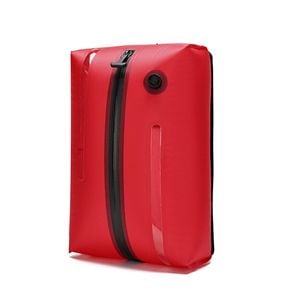 Catzon Vacuum Bags For Travel Reusable Portable Compression-red