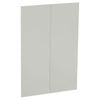 Kaboodle 900mm White Pepper Medium Modern Pantry Doors - 2 Pack