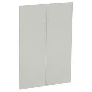 Kaboodle 900mm White Pepper Medium Modern Pantry Doors - 2 Pack