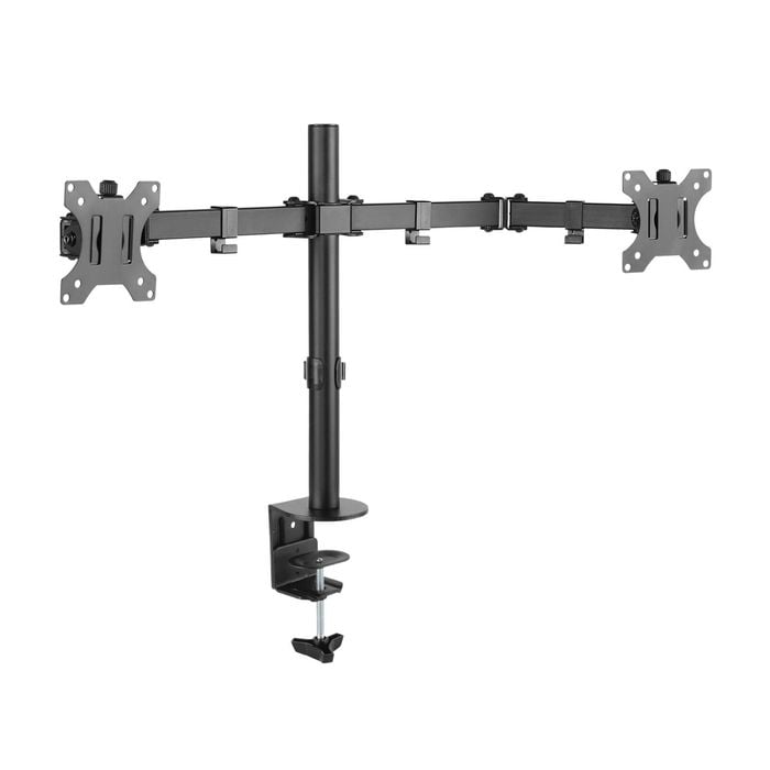 Practa 13-32" Full Motion Dual Arm Monitor Mount