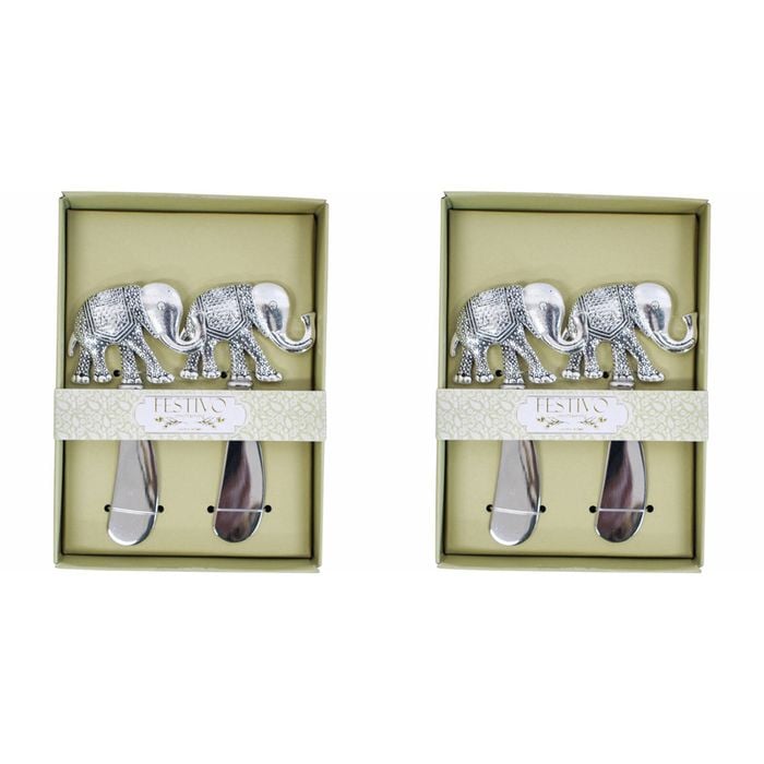 2x LVD Spreaders 2pc Elephant Home Kitchen Serveware/Tableware