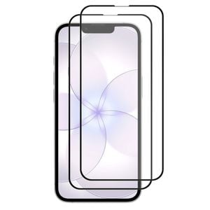 2 Pack Mezon Apple Iphone 17e (6.1") Full Cover Tempered Glass Screen Protectors