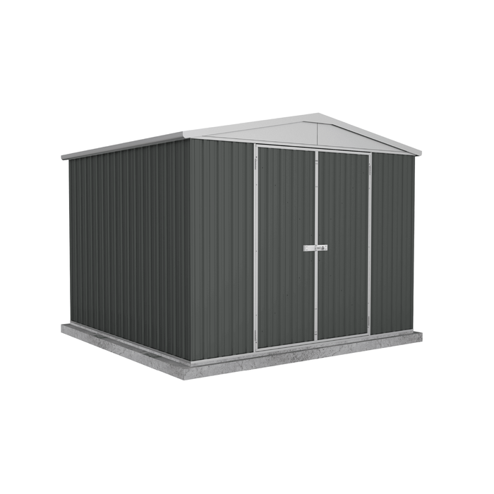 Absco Sheds 3.0 x 2.92 x 2.30m Monument Double Door Highlander Garden Shed