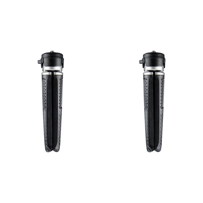 2PK FireFly FMT-T2 Mini Tabletop Camera Tripod 15x4cm - Black