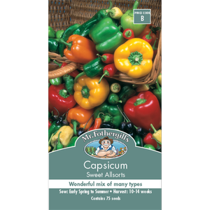Mr Fothergill's Capsicum Sweet Allsorts Seeds