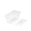 SOGA Clear Gastronorm Pan 1/3 150mm Deep with Lid