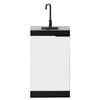 AlfrescoPlus 550mm Arctic White Single Sink Module
