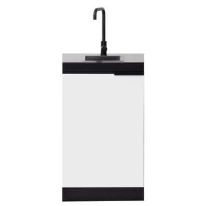 AlfrescoPlus 550mm Arctic White Single Sink Module