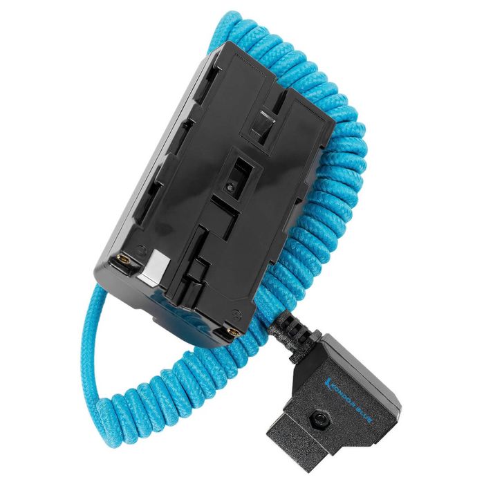 Kondor Blue D Tap to Sony L Series Dummy Battery NPF Cable