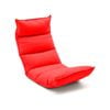 SOGA Foldable Tatami Floor Sofa Bed Meditation Lounge Chair Recliner Lazy Couch Red