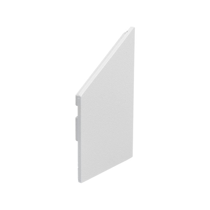 DECO 50 x 80mm Surf Mist DecoBatten Left Angle End Cap