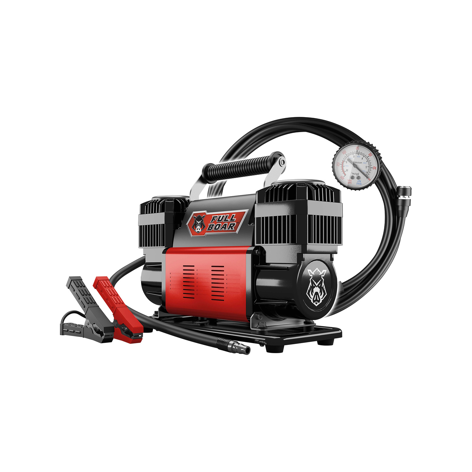 Full Boar 12V 250L/min Twin Cylinder Air Compressor