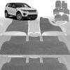6D Diamond Car Floor Mats for Land Rover Discovery Sport 2014-2019-Ultimate Set-Grey-Outback GT