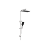 Mondella  Brushed Nickel Rococo Multifunction Twin Shower